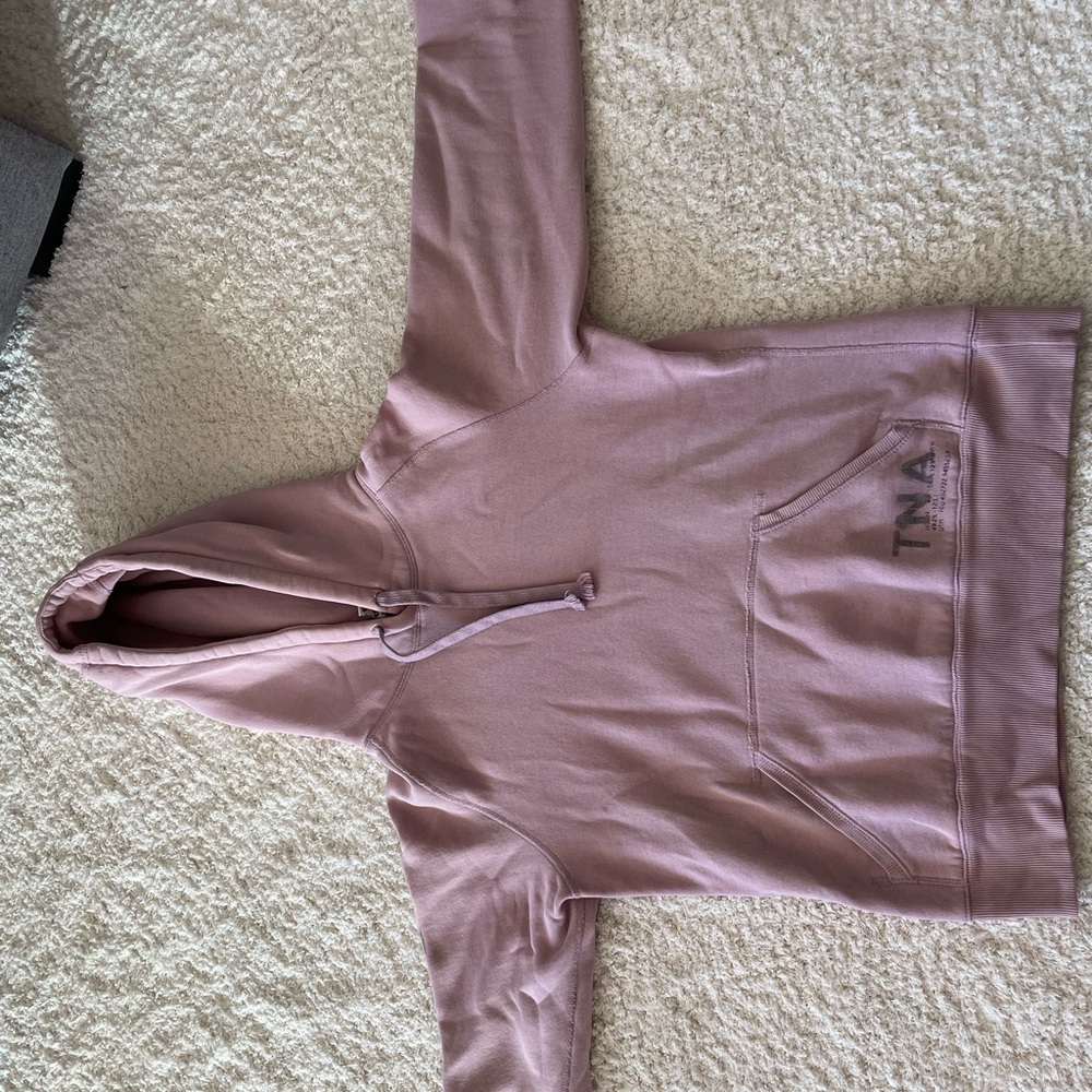DUSTY PINK TNA SWEATER
